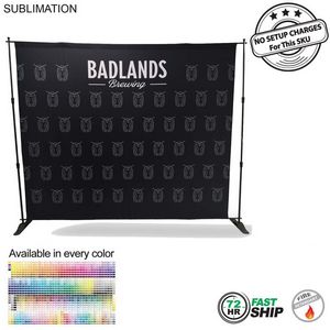 [SU729-32] 72 Hr Fast Ship -10' Exhibitor Expanding Display Kit, Media Wall, Backdrop, with Full Color Graphics