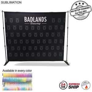 [SU729-34] 24 Hr Express Ship- 10' Exhibitor Expanding Display Kit Media Wall Backdrop with Full Color Graphics