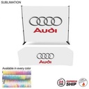 24Hr Express Ship-Trade Show Booth Package 10' Expanding Display & 8' Sublimated PREMIUM Tablecloth