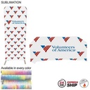 24 Hr Express Ship -Trade Show Booth Package Sleek, 2' EuroFit Display and 6' Sublimated Tablecloth