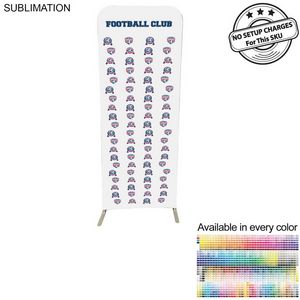 Sports Team EuroFit Straight Wall Display Kit, with Full Color Graphics Double Sided (2'x78")