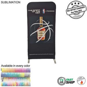 [SU731-2] 72 Hr Fast Ship - EuroFit Straight Wall Display Kit, with Full Color Graphics Double Sided (3'x78")