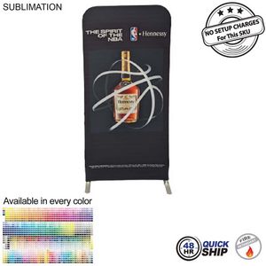 [SU731-3] 48Hr Quick Ship - EuroFit Straight Wall Display Kit, with Full Color Graphics Double Sided (3'x78")