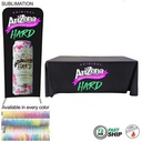 72 Hr Fast Ship - Trade Show Booth Package Sleek, EuroFit Display and 6' Sub Tablecloth (3'x 96")