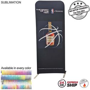 [SU732-4] 24 Hr Express Ship - EuroFit Straight Wall Display Kit, with Full Color Graphics (3'x 96")