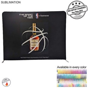 [SU734-2] 72 Hr Fast Ship - EuroFit Straight Wall Display Kit with Full Color Graphics Double Sided (10'x90")