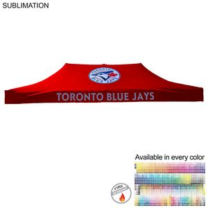 20' Premium Tent Canopy only, Full Bleed Dye-Sublimation