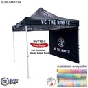 48 Hr Quick Ship - Full Back Wall for 10'x10' Tent Kit, Sublimated, Single Sided Print