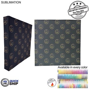 [SU775-12] 48 Hr Quick Ship - 7.5' Straight Wall Full Height Display Kit with Wrap End Caps, NO SETUP CHARGE