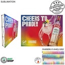 72 Hr Fast Ship - 10' Straight Wall Full Height Tension Fabric Pop-up Display Kit.