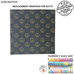 Replacement Graphics for 7.5' Straight Wall Tension Fabric w/Velcro® On The Back