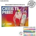 Replacement Graphics for 10'w Straight Wall Tension Fabric w/Velcro® On The Back