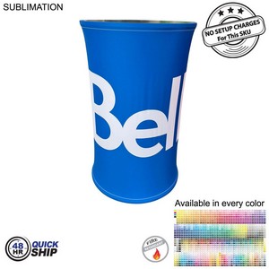 [SU792-3] 48Hr Quick Ship - Round SEG Counter Kit with Sublimated Cover
