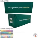 Sublimated PREMIUM Box Style Fitted Table Cloth for 6' Table, Premium Fabric, 4 Sided, Closed Back