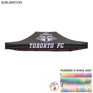 15' Premium Tent Canopy only, Full Bleed Dye-Sublimation