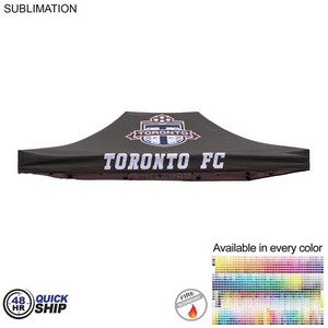 [SU884-3] 48 Hr Quick Ship - 15' Premium Tent Canopy only, Full Bleed Dye-Sublimation