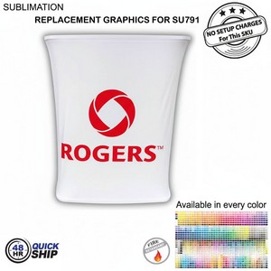 [SU891-3] 48Hr Quick Ship - Replacement Graphics ONLY for Rectangular SEG Counter Kit with Sublimated Cover