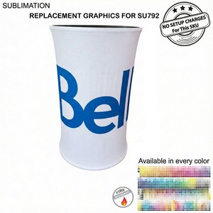 Replacement Graphics ONLY for Round SEG Counter Kit with Sublimated Cover