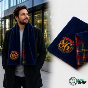 [SU557-6] 72 Hr Fast Ship - Custom Mink Scarf – 6" x 60" | Ultra-Soft Premium Finish | 2-Sided Sublimation