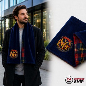 [SU557-8] 24 Hr Express Ship -Custom Mink Scarf – 6" x 60" | Ultra-Soft Premium Finish | 2-Sided Sublimation