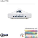 48Hr Quick Ship - 5' Premium Tent Canopy only, Full Bleed Dye Sublimation.
