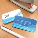 Abstract Curves Seed Paper Business Cards