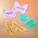 Small Die-Cut - Printed Double Sided