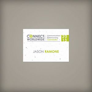 [3X23048] Single-Sided 3.5 x 2.5" Seed Paper Name Tags