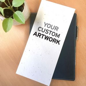[4X92978] Single-Sided 4 x 9" Seed Paper Panel Cards