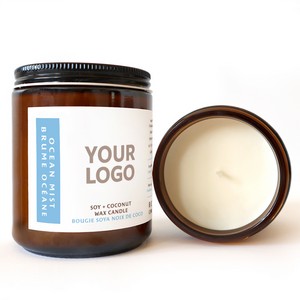 [8OH5344] 8 oz Hand-Poured Ocean Mist Candles