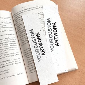Double-Sided Plantable Bookmarks