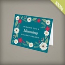 Blooming Holiday Business Holiday Cards