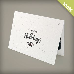 [CTB5124] Classic Twig Business Holiday Cards With Photo in Slots