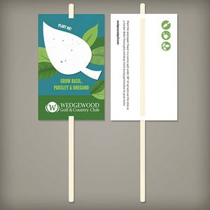 Double-Sided Herb Planting Sticks