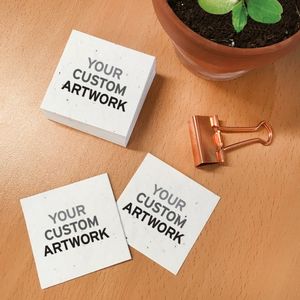 [DSS4866] Double-Sided Plantable Square Business Cards