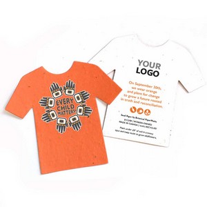 [ECM5369] Every Child Matters Seed Paper T-Shirt Shape