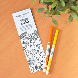 [FCC5137] Festive Cheer Color Me Seed Paper Bookmarks