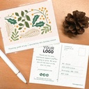 Festive Flora Plantable Holiday Postcards