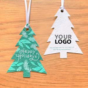 Gorgeous Greenery Plantable Holiday Ornaments
