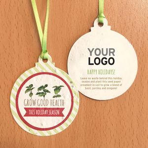 [GGT4080] Grow Good Things Seed Paper Ball Ornaments