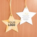Holiday Star Seed Paper Ornaments