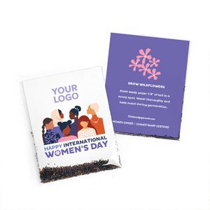 International Women's Day Wildflower Seed Packets