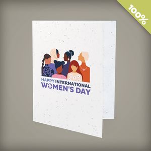 [IWD5306] International Women's Day Plantable Greeting Cards