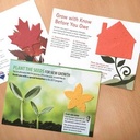Single-Sided Large Eco Panel Card With Shape