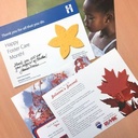Double-Sided Large Eco Panel Card With Shape