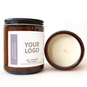8 oz Hand-Poured Lavender Candles
