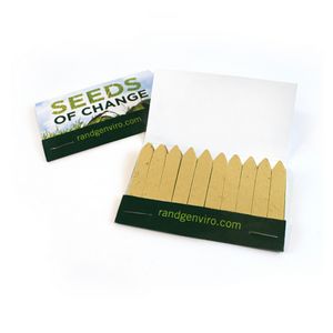 [LMG3418] Large Seed Paper Matchbook, Single-Sided