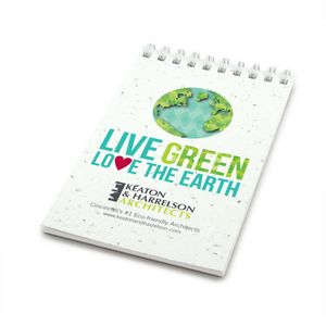 [LTE3109] Love the Earth Coil Bound Plantable Pocket Notepads