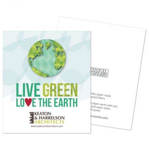 [LTE3110] Love the Earth Plantable Earth Corporate Flat Cards
