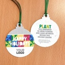 Merry and Bright Christmas Ball Ornaments